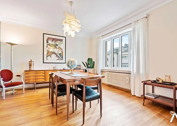 Cozy 1br With Balcony And Workspace In Hollerich Апартаменты Люксембург