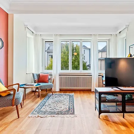 Cozy 1br With Balcony And Workspace In Hollerich Apartment Luxemburg